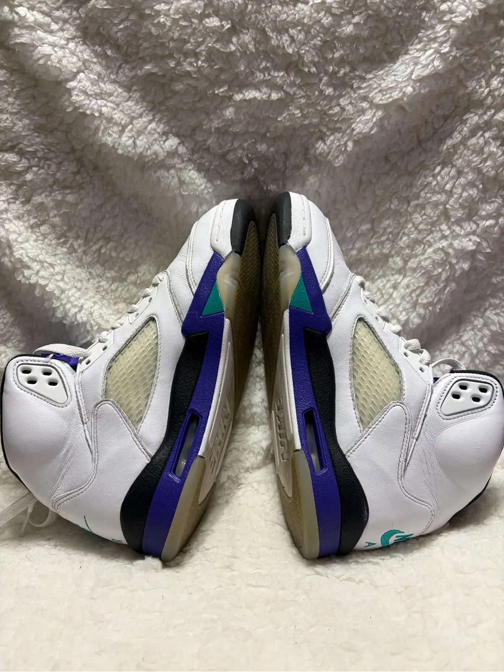 Nike Air Jordan 5 2025 Grape men’s size 7.5 HQ7978-100
